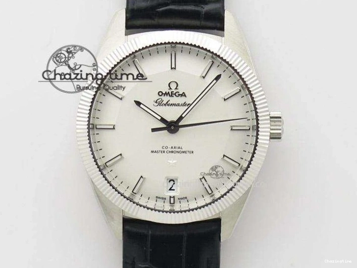 0522 Speedmaster White Side Of The Moon N1F 1:1 Best Edition White Dial White Ceramic on White Leather Strap A GoAnywhere 7694